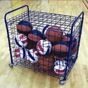 metal volleyball cart